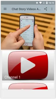 Chat Story Videos App android App screenshot 0